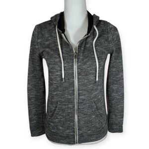 FOREVER 21 GRAY HOODIE SZ.S EUC